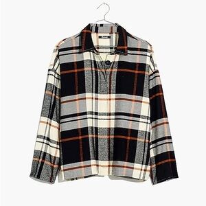 Madewell Flannel Bromley Shirt - size Large